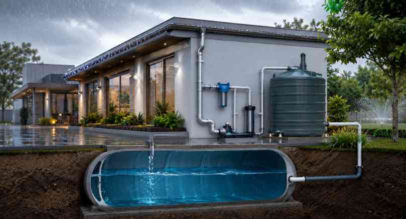 Service Provider of Rainwater Harvesting Systems in New Delhi, Delhi, India